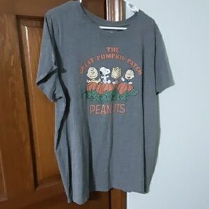 Peanuts Kids Charcoal Gray Great Pumpkin T-Shirt
